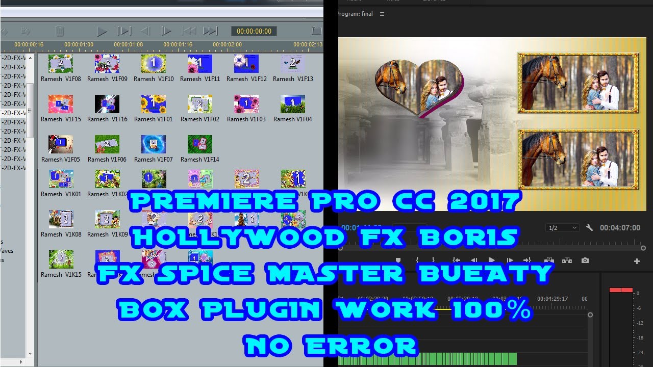 Hollywood Fx For Premiere Pro Cc 2018